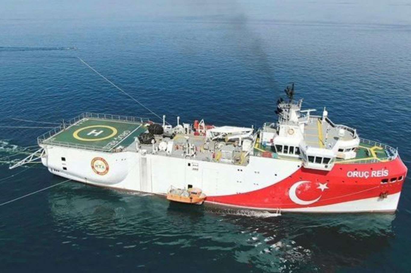 NAVTEX yayımlanmasının ardından Oruç Reis gemisi yeni görevi için harekete geçti NAVTEX yayımlanmasının ardından Oruç Reis gemisi yeni görevi için harekete geçti